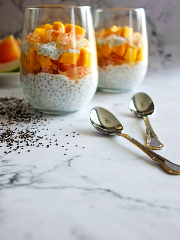 Chia Pudding with Coconut Milk