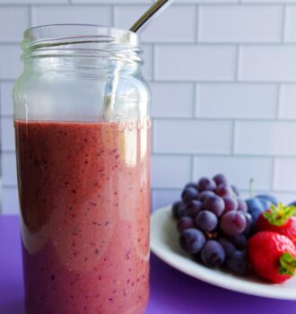 Red Grapes Smoothie