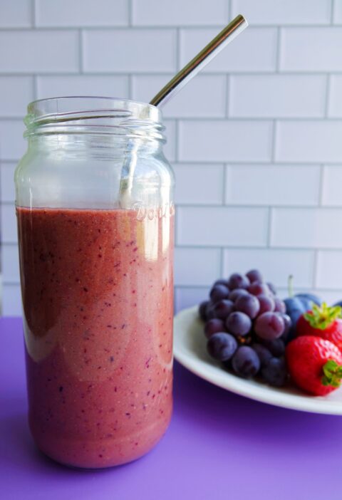 Red Grapes Smoothie