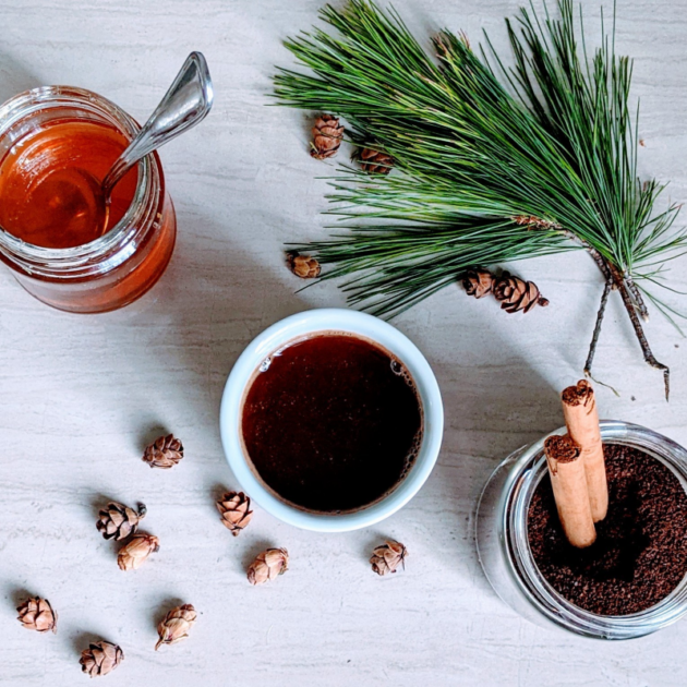 Honey cinnamon coffee