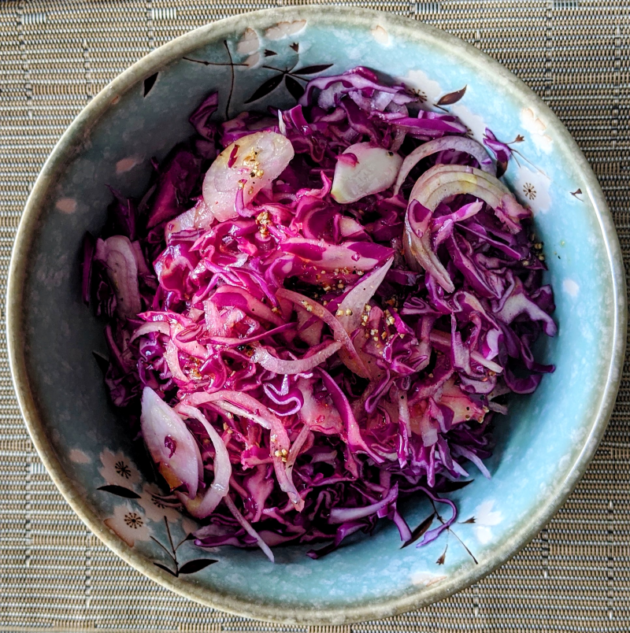RED CABBAGE SALAD