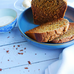 Bread Machine banana bread with yogurt