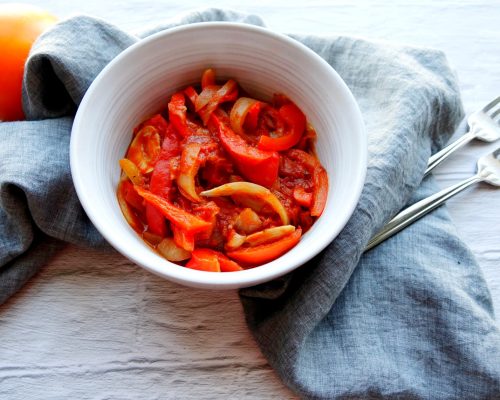 Peperonata Italian stew