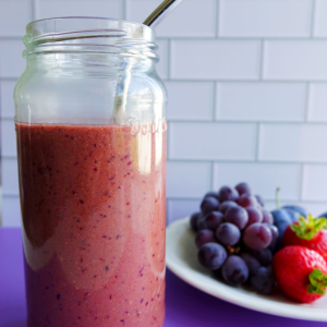grape smoothie