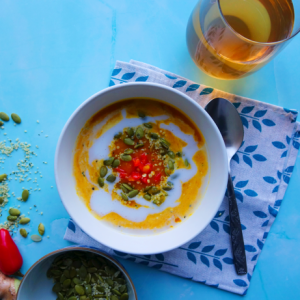 Spiced Pumpkin Coconut Soup